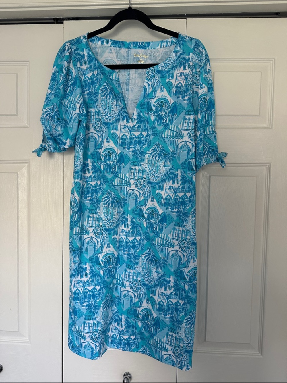 NWT Easley Dress Amalfi Blue